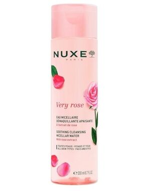 Nuxe Very Rose Soothing Facial Cleanser & Makeup Remover Micellar Water